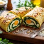 Benedetta Rossi prepara rotolo di frittata con rucola e stracchino perfetto freddo per picnic estivi