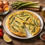 Frittata di asparagi e pecorino romano per il picnic del 30 aprile ancora più buona fredda
