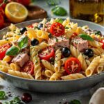 Insalata di pasta fredda con tonno e pomodorini di Pachino il trucco di Benedetta Rossi per non scuocere