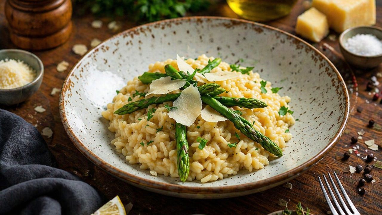 Massimo Bottura prepara risotto