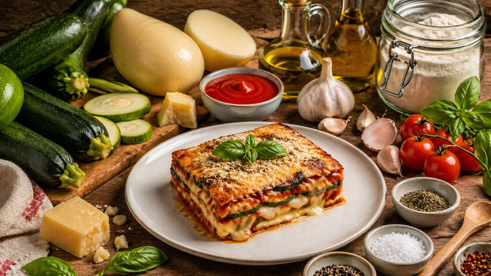 Parmigiana di zucchine
