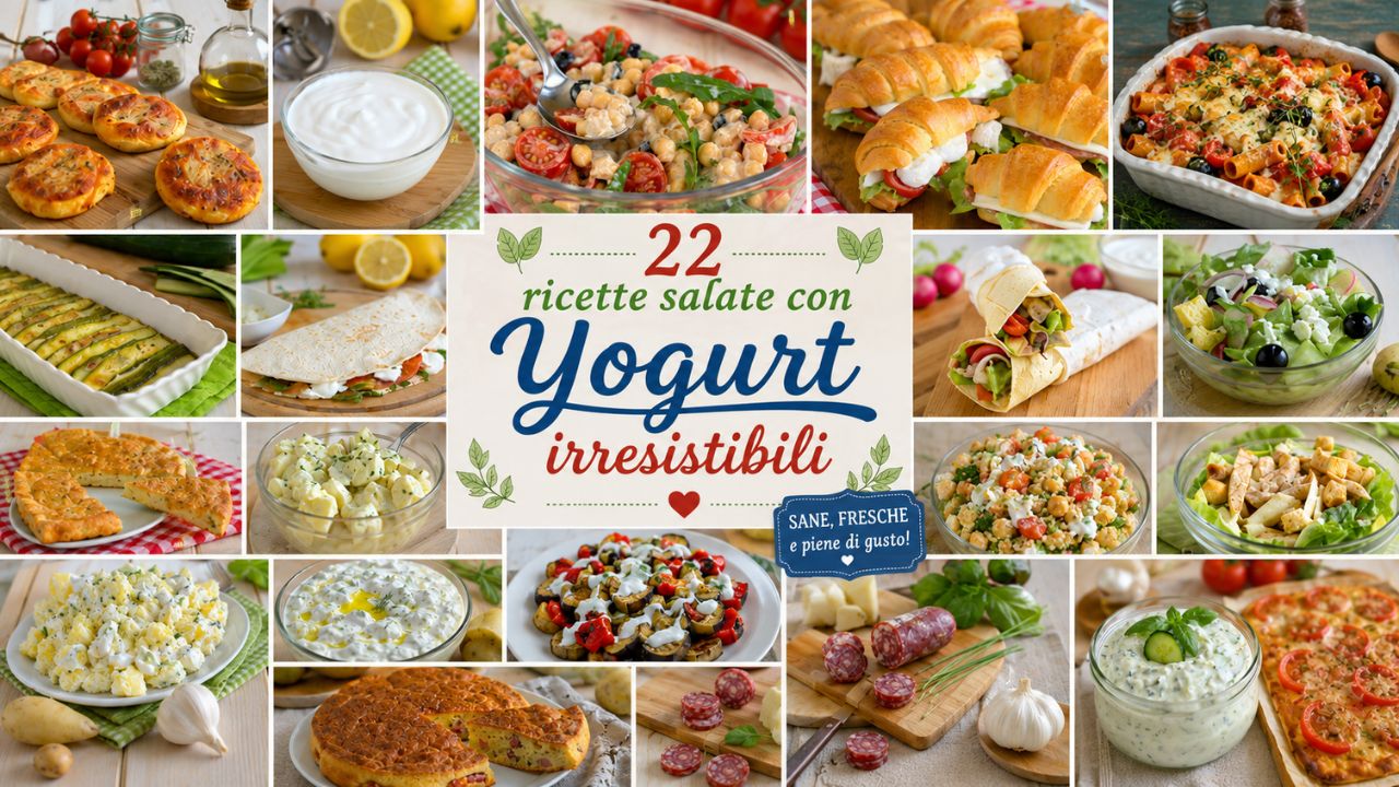 22 ricette salate con yogurt facili e irresistibili