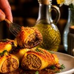 Fagottini di vitello alla milanese ricetta facile e veloce perfetta per pranzo gustoso e completo