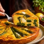 Frittata di asparagi al forno: la ricetta light con sole 180 calorie perfetta per cena leggera