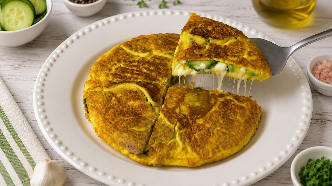 Frittata farcita in padella pronta in 5 minuti