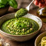 Pesto di rucola e mandorle siciliane: l’alternativa veloce e cremosa perfetta per la pasta primaverile fresca