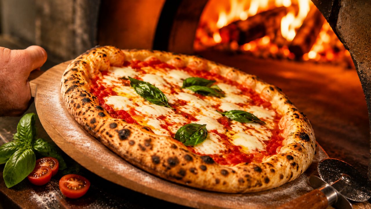 Pizza Margherita tiramisù e spritz (1)