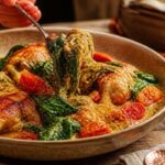 Pollo cremoso con spinaci e pomodorini: il secondo veloce e saporito pronto in soli 30 minuti