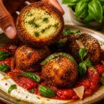 Polpette di melanzane al forno leggere e croccanti: solo 90 calorie per una tira l’altra