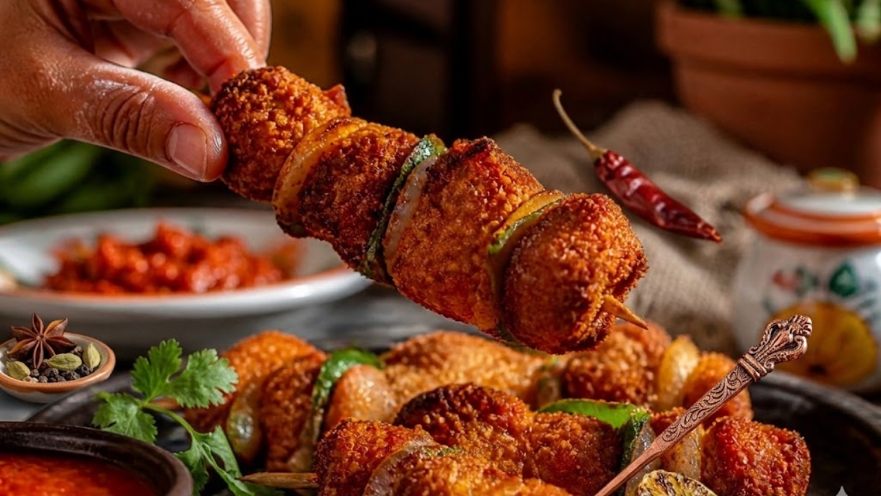 Spiedini fritti alla palermitana