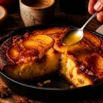 Torta di mele in padella di Lucía Bosé pronta in 12 minuti dessert semplice e sorprendente
