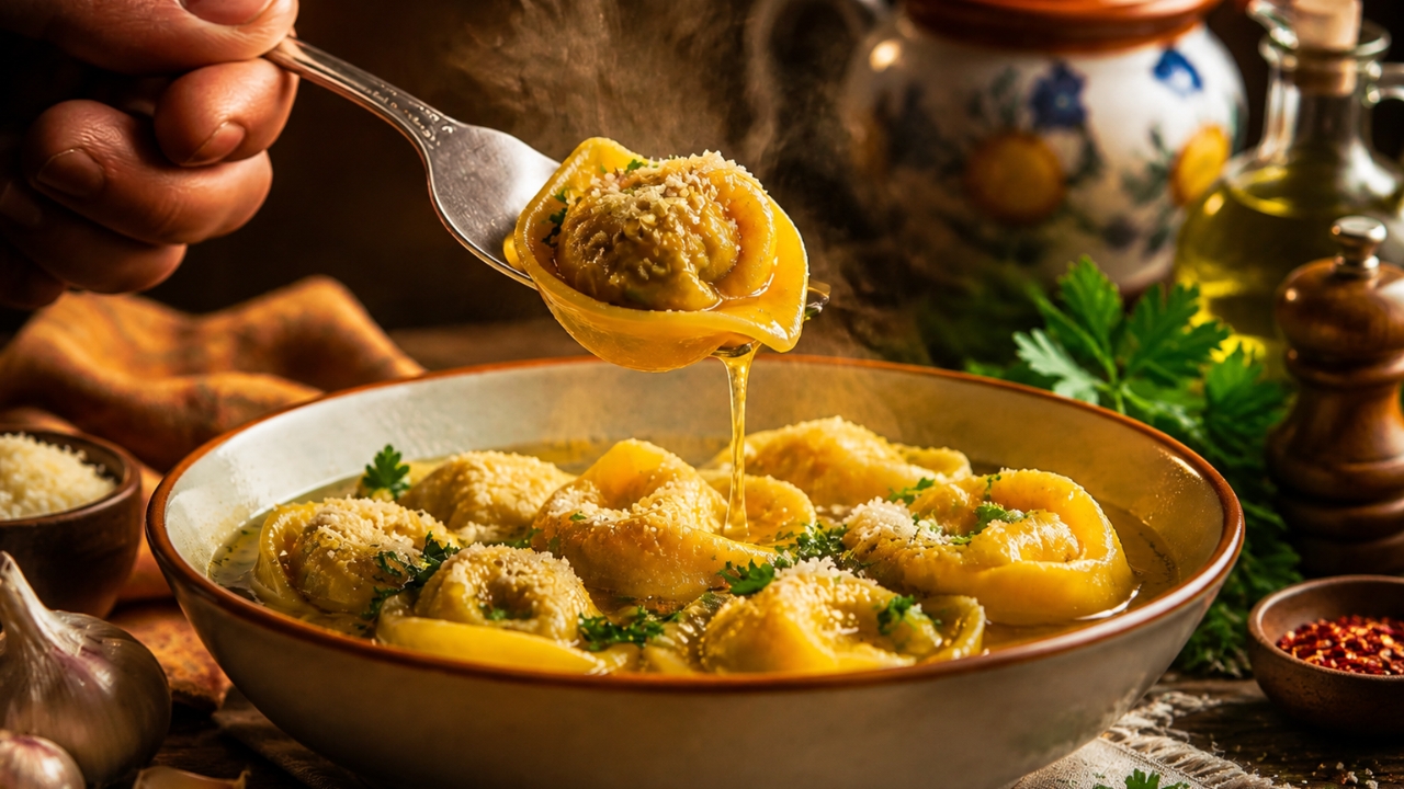 Tortellini in brodo o panna? Bruno Barbieri divide gli italiani con la risposta definitiva sorprendente